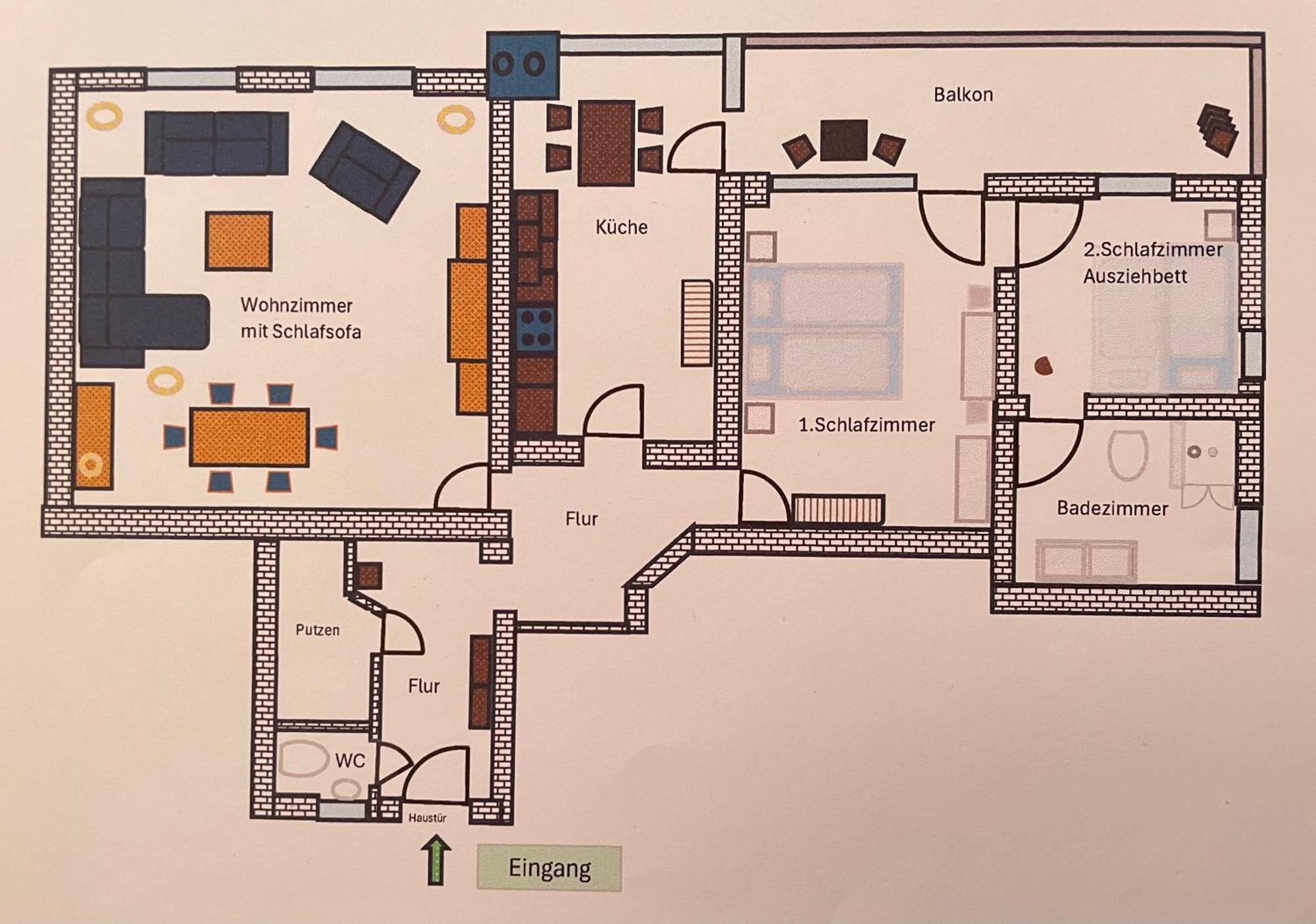 Gemuetliche Gaestewohnung, Zentral, Mit Blick In Die Natur Ennepetal Eksteriør billede